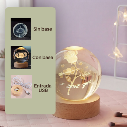 Bola de cristal 3D