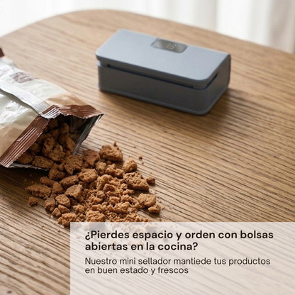Como poder solucionar en problema de las bolsas abiertas con un sellador portable | Kyllife